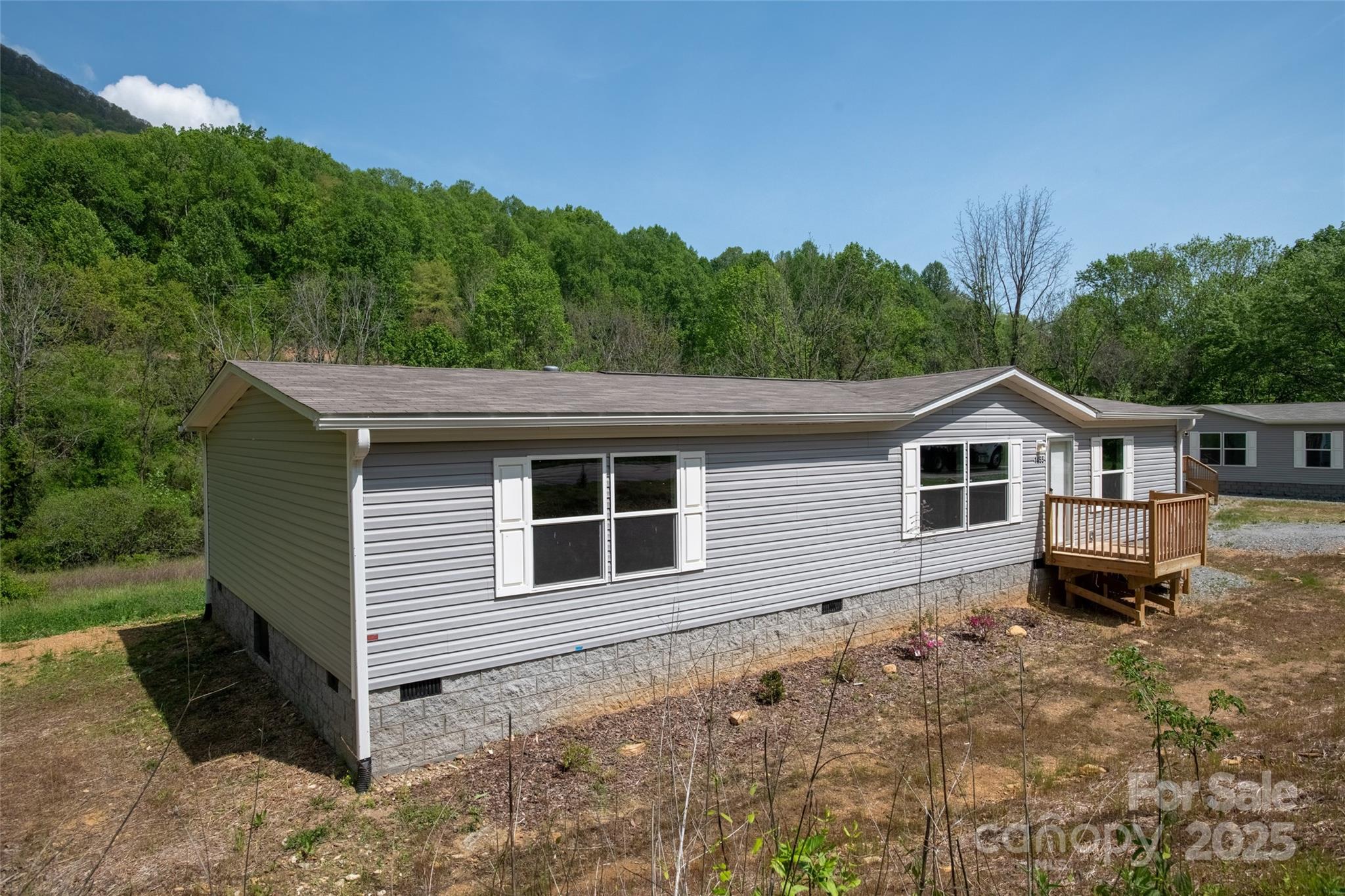 1455 Newfound Road Leicester, NC 28748 - Photo 41 of 47 a house with trees in the background