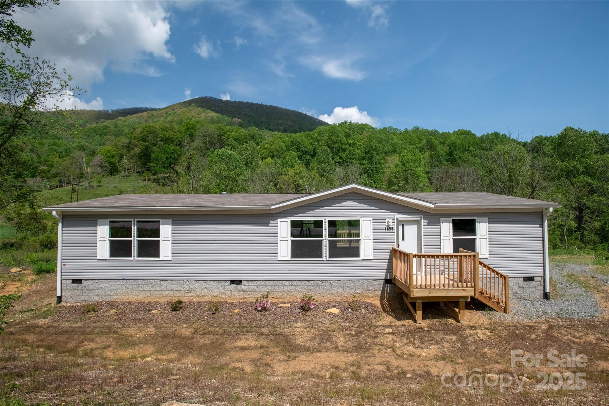 1455 Newfound Road Leicester, NC 28748 - Photo 42 of 47 a view of a house with a yard