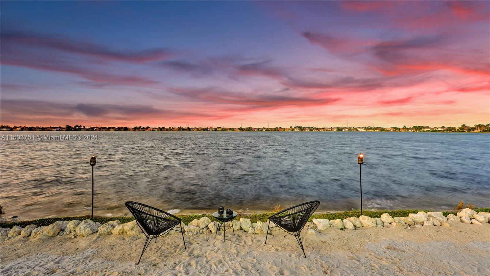 18831 Southwest 24th Street Miramar, FL 33029 - Photo 4 of 96 a view of a terrace with a water view
