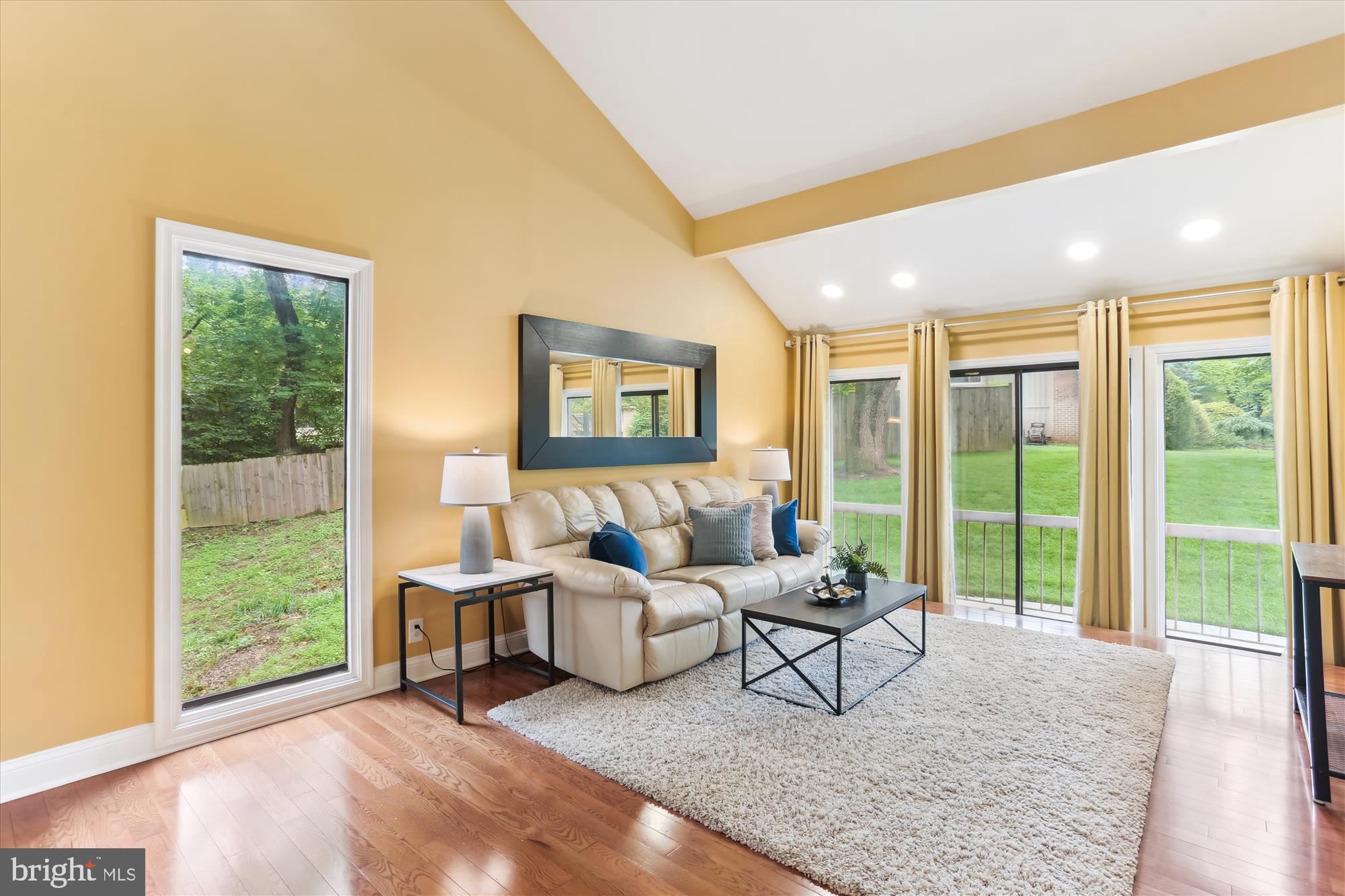 4 Eaglebrook Court Rockville, MD 20854 - Photo 27 of 83 a living room with furniture and a large window