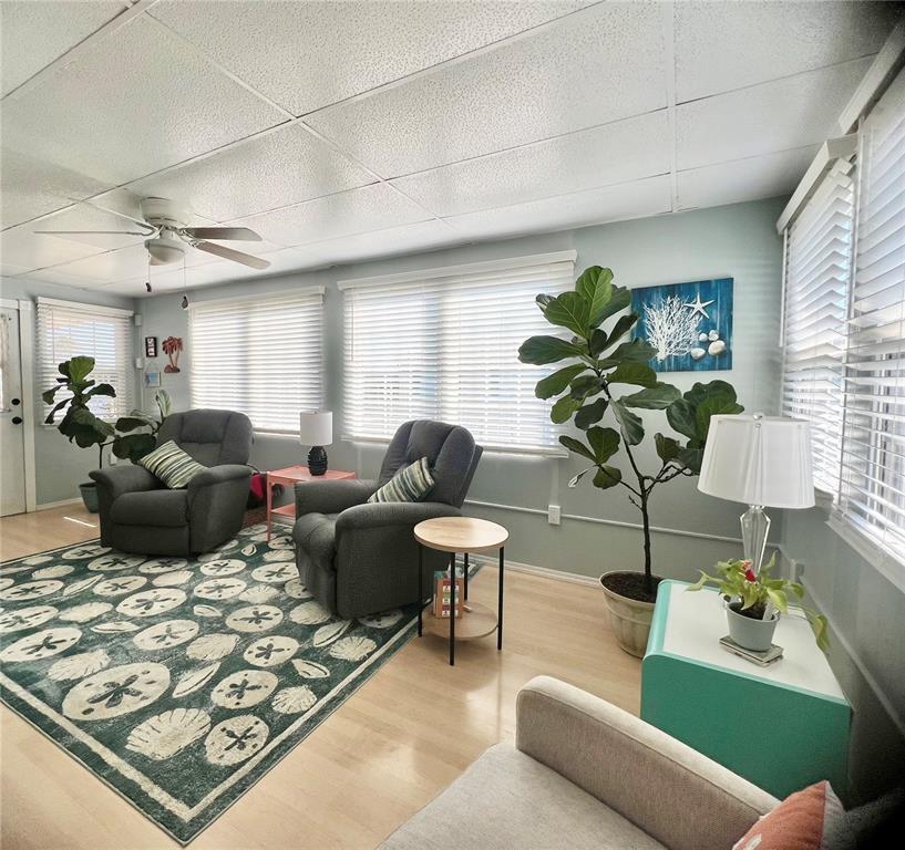 1100 South Belcher Road, Unit 604 Largo, FL 33771 - Photo 22 of 64 a living room with furniture a lamp and a potted plant