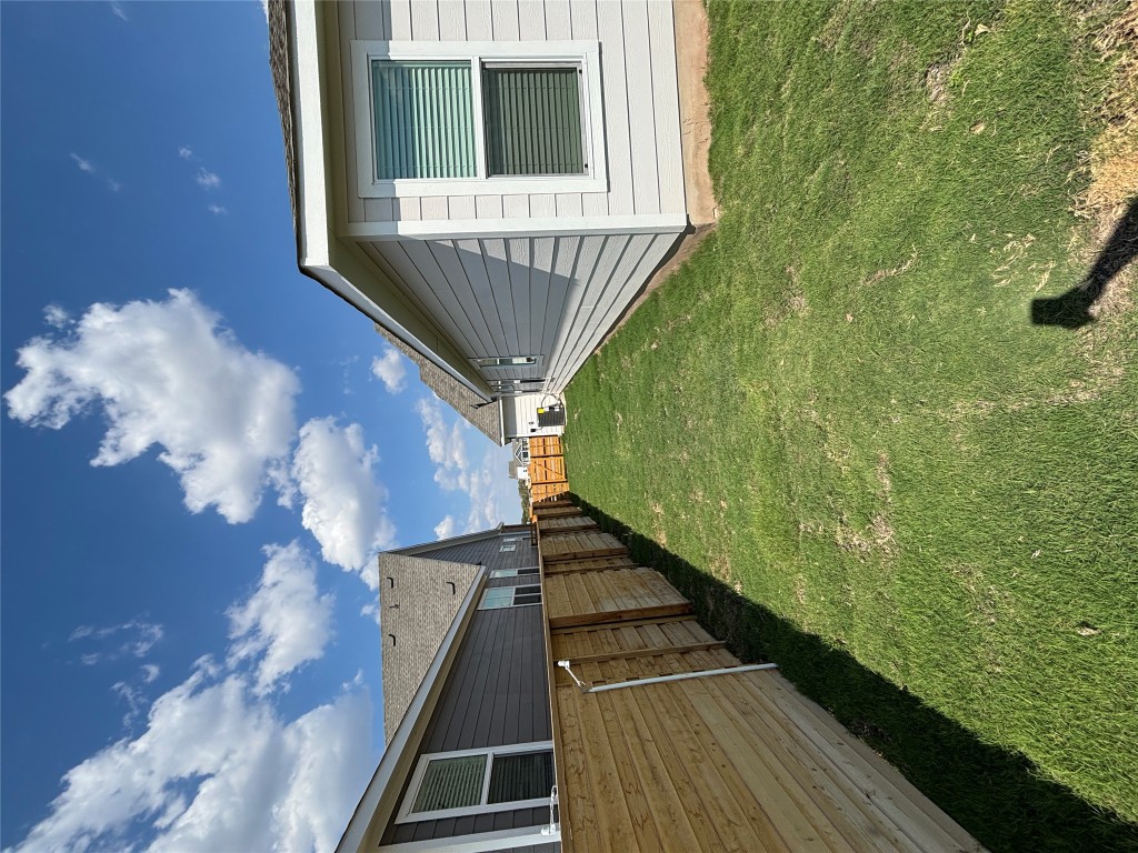 3262 Everett Kyle, TX 78640 - Photo 21 of 24 a backyard of a house with lots of green space