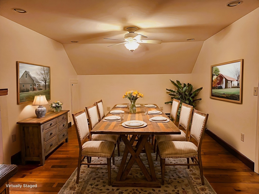 17 Diamond Hill Road, Unit B Jefferson, MA 01522 - Photo 2 of 8 a view of a dining room with furniture and wooden floor