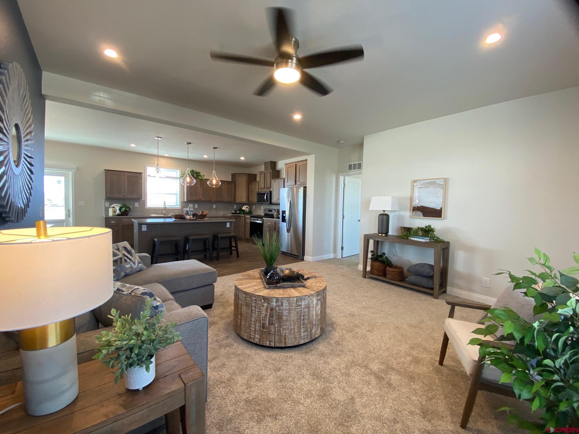 1230 H25 Road Delta, CO 81416 - Photo 5 of 34 a living room with furniture and a potted plant