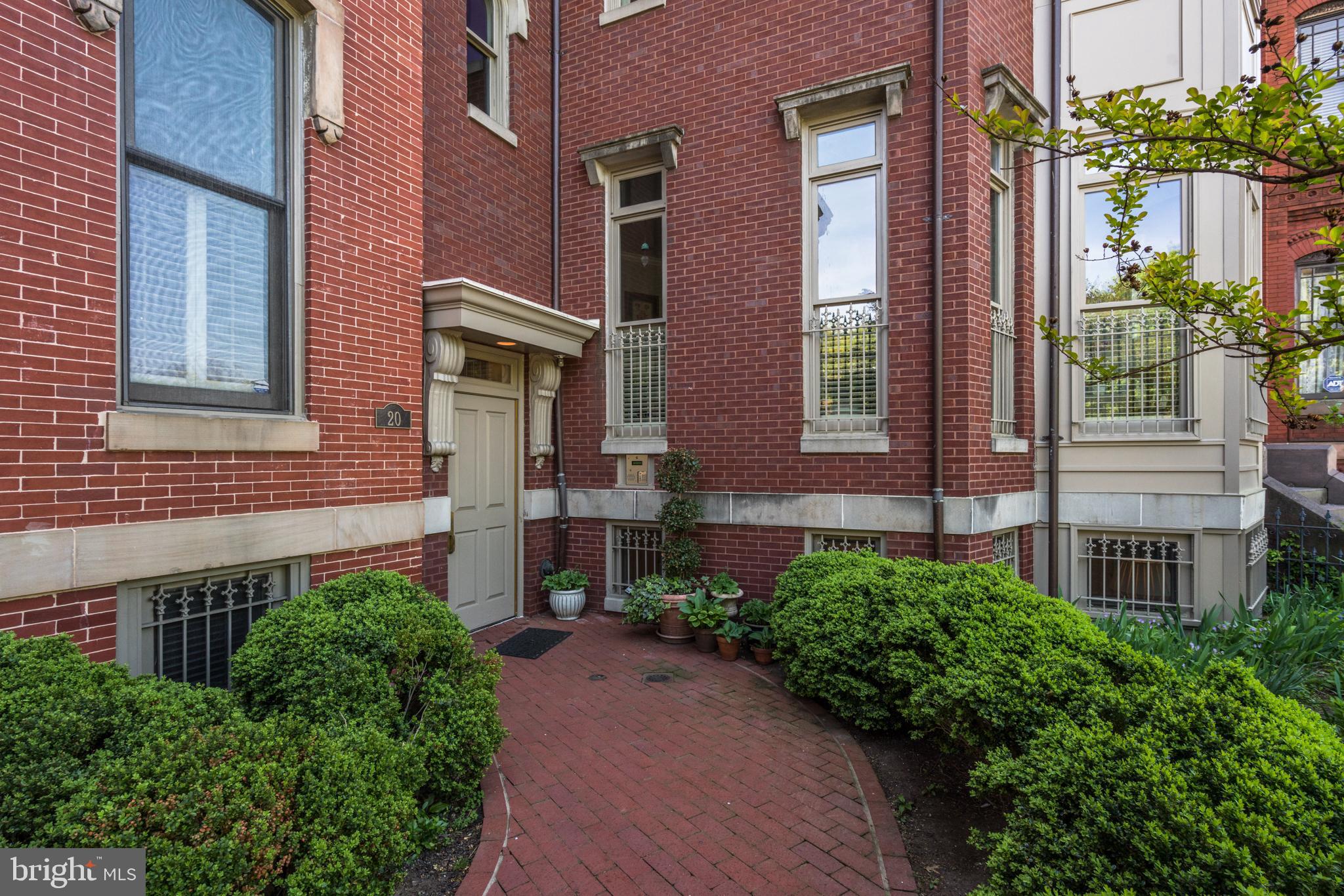 20 Logan Circle Northwest, Unit LL3 Washington, DC 20005 - Photo 12 of 17 Secured Entrance with Callbox