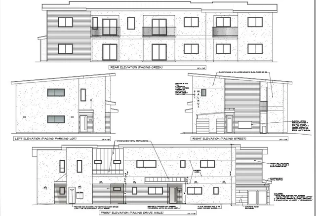 a black and white photo of a black and white photo of a building