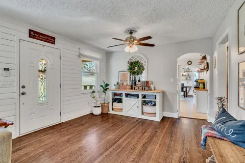 a view of a living room
