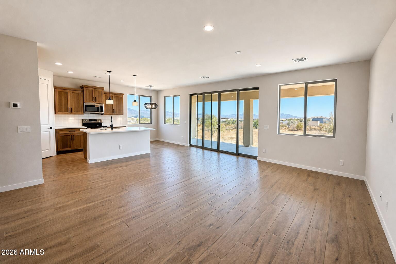 16957 East Bobwhite Way Rio Verde, AZ 85263 - Photo 5 of 25 a view of kitchen with sink and wooden floor