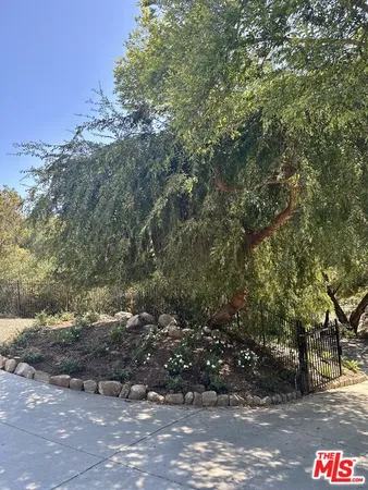 a view of outdoor space and tree
