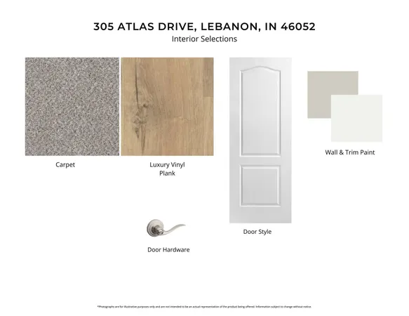 $409,990 | 305 Atlas Drive, Lebanon, IN 46052