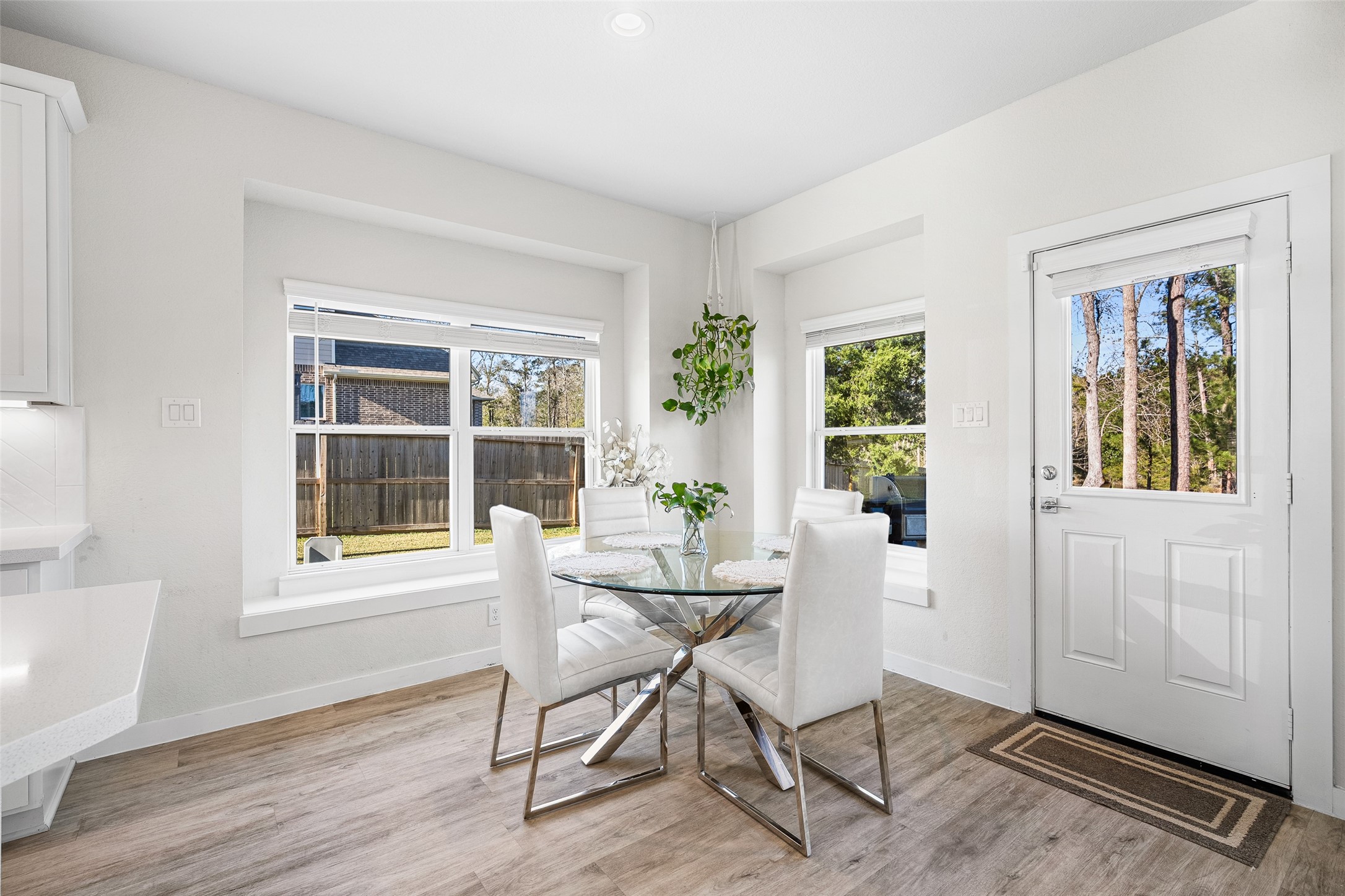 11731 Oakwood Rnch Drive Willis, TX 77378 - Photo 16 of 43 a view of a dining room with furniture window and outside view