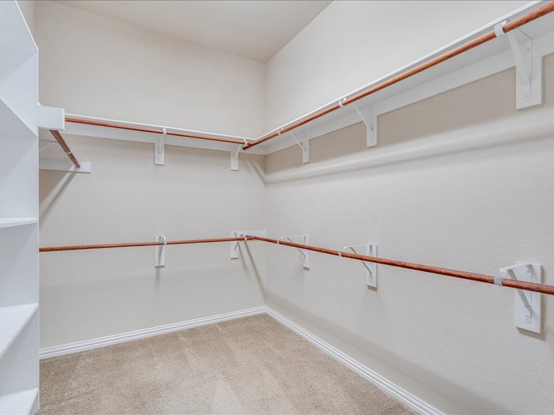 22005 Rhiannon Lane Pflugerville, TX 78660 - Photo 8 of 21 a view of an empty walk in closet