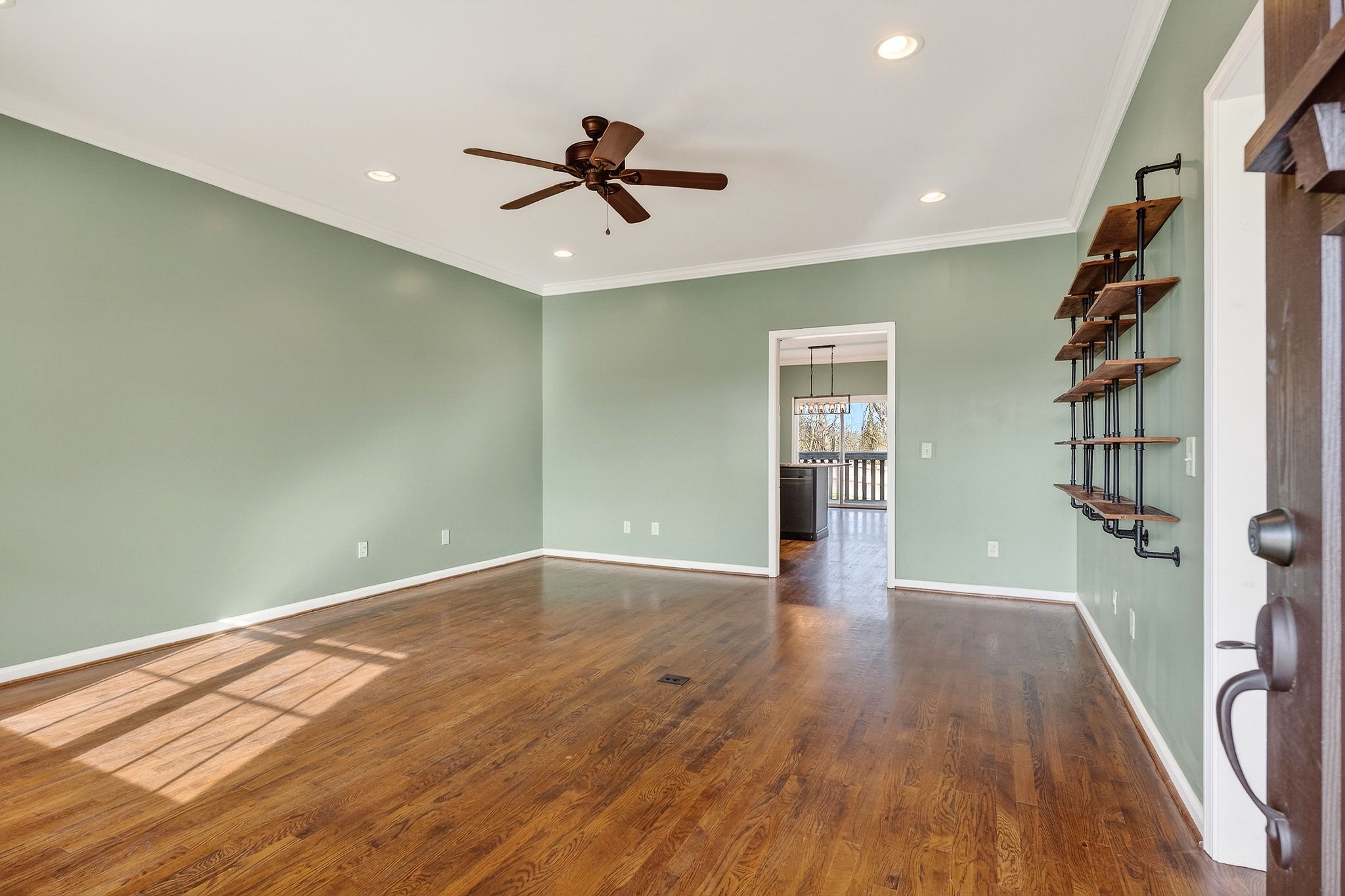 4029 Buffalo Valley Road Cookeville, TN 38501 - Photo 15 of 36 wooden floor in an empty room with a window