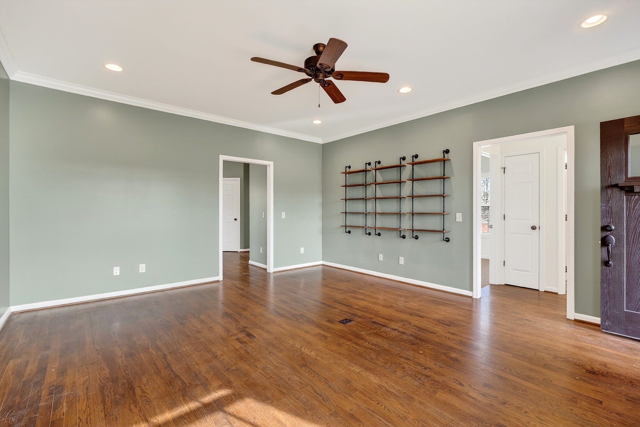 4029 Buffalo Valley Road Cookeville, TN 38501 - Photo 16 of 36 wooden floor in an empty room with a window