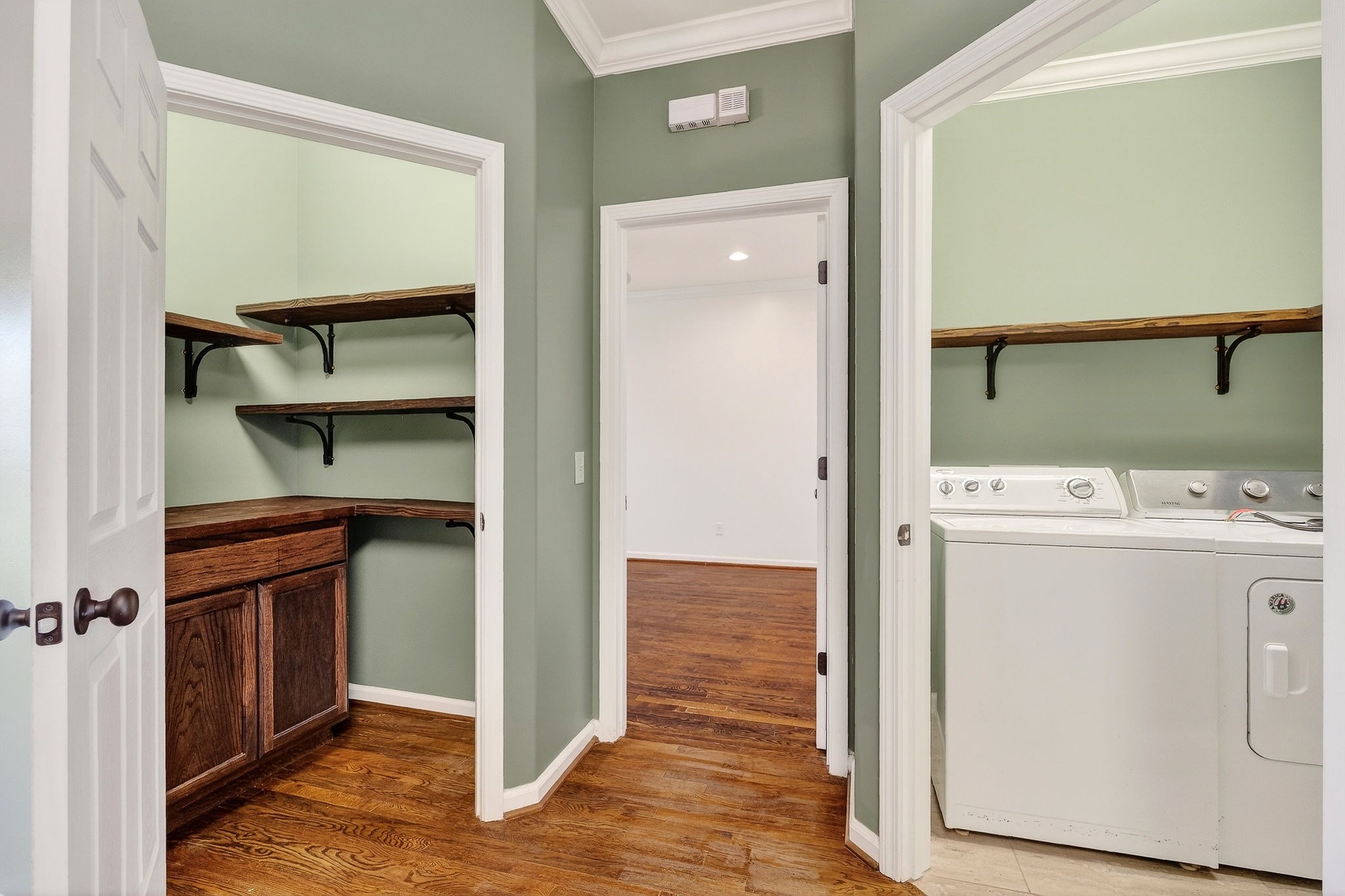 4029 Buffalo Valley Road Cookeville, TN 38501 - Photo 29 of 36 a view of storage and utility room with washer and dryer