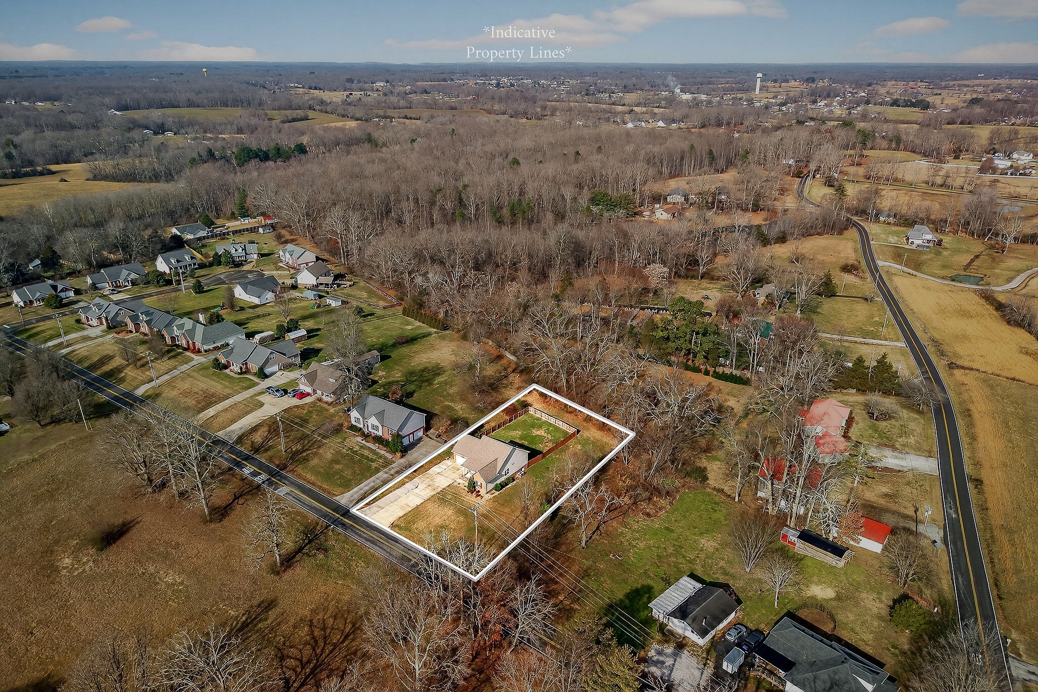 4029 Buffalo Valley Road Cookeville, TN 38501 - Photo 6 of 36 an aerial view of a residential houses with outdoor space