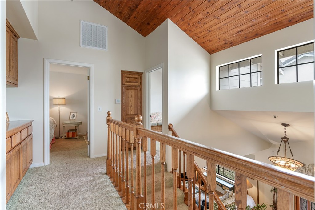 333 Genoa Street, Unit 6 Arcadia, CA 91006 - Photo 26 of 40 a view of a hallway with a chandelier