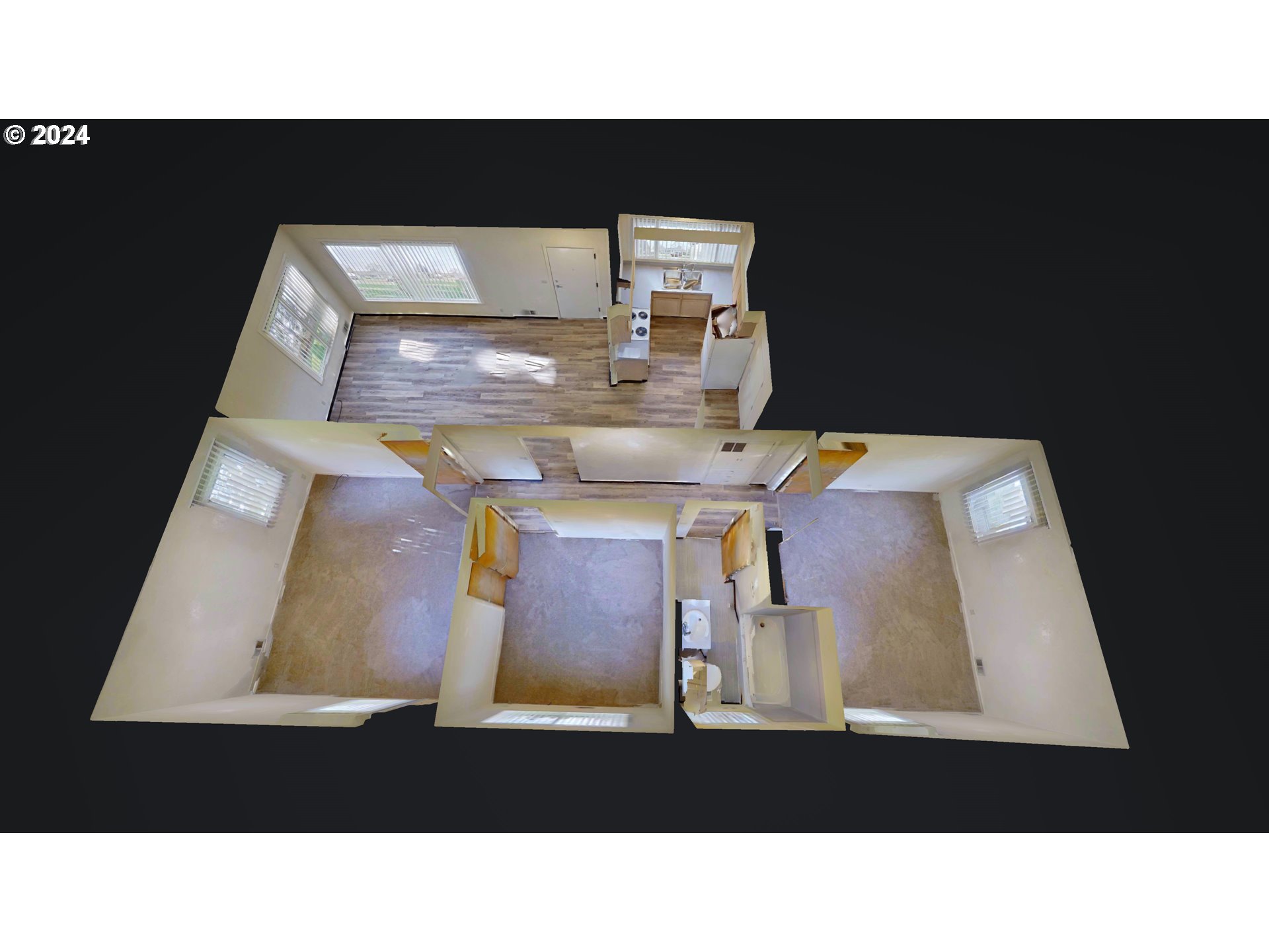 541 Waite Street Eugene, OR 97402 - Photo 25 of 25 a black and white photo of a living room