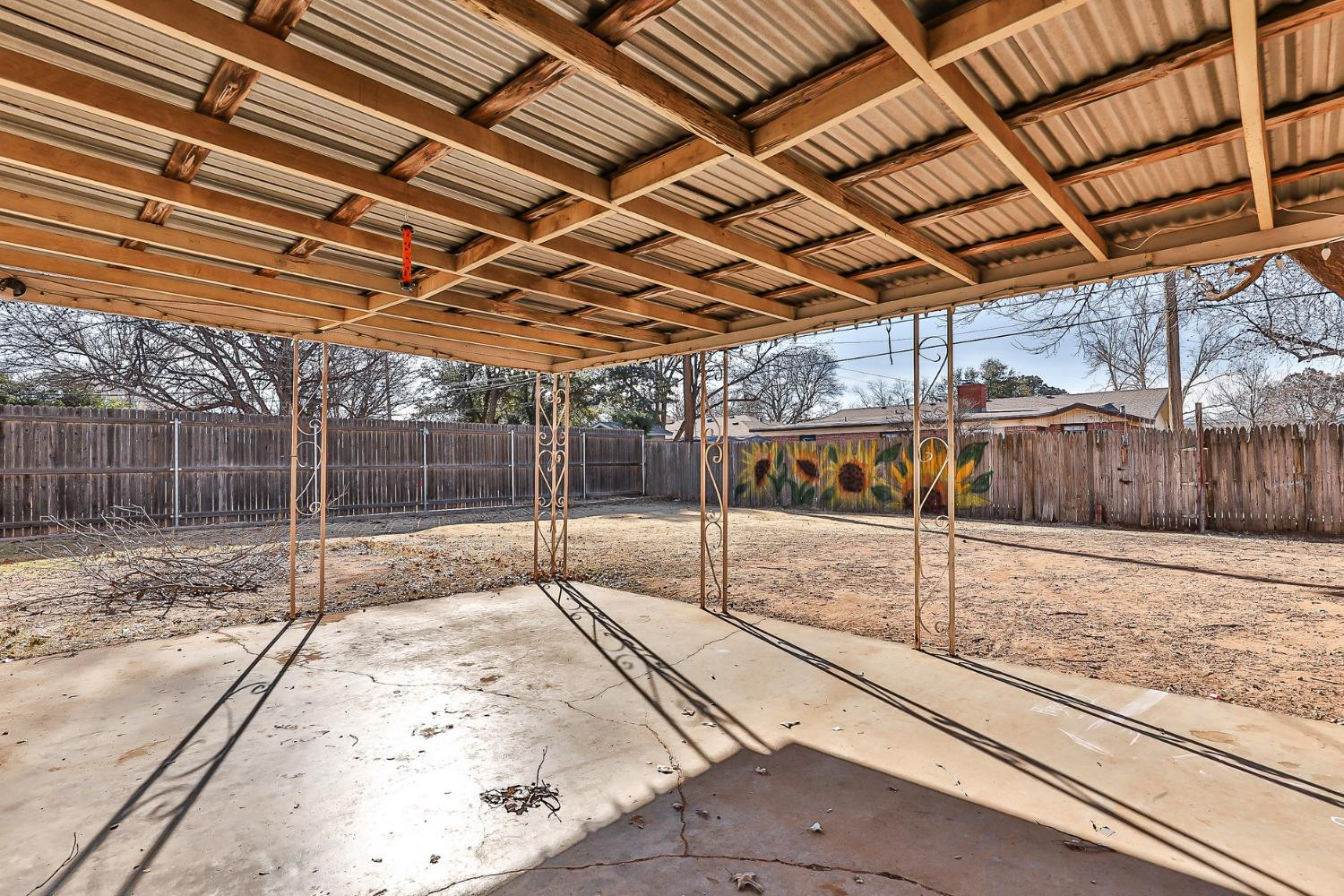 3621 56th Street Lubbock, TX 79413 - Photo 29 of 32 a view of a backyard