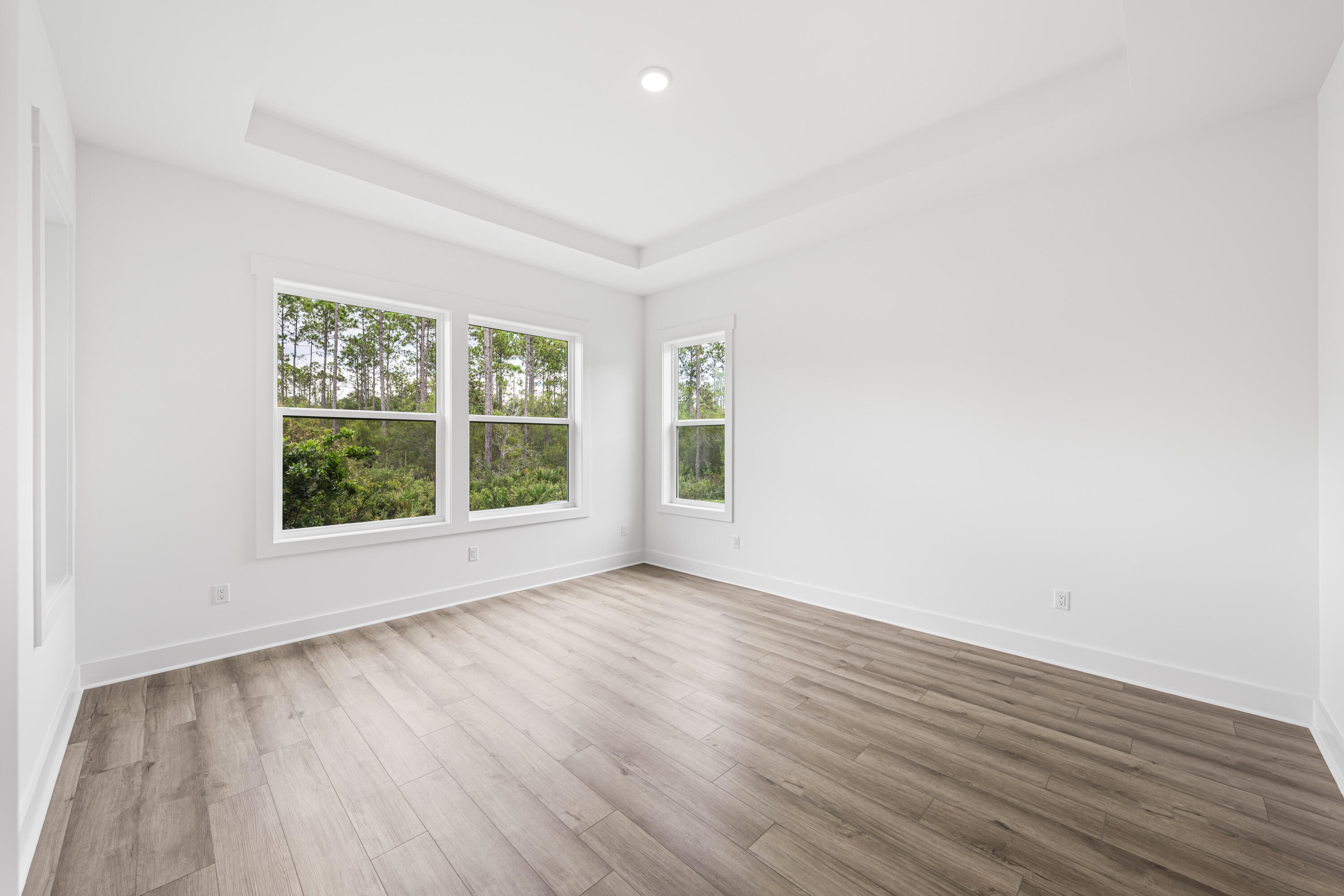 169 Orman Ct Inlet Beach Inlet Beach, FL 32461 - Photo 12 of 23 an empty room with wooden floor and windows