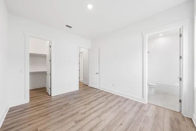 wooden floor in an empty room
