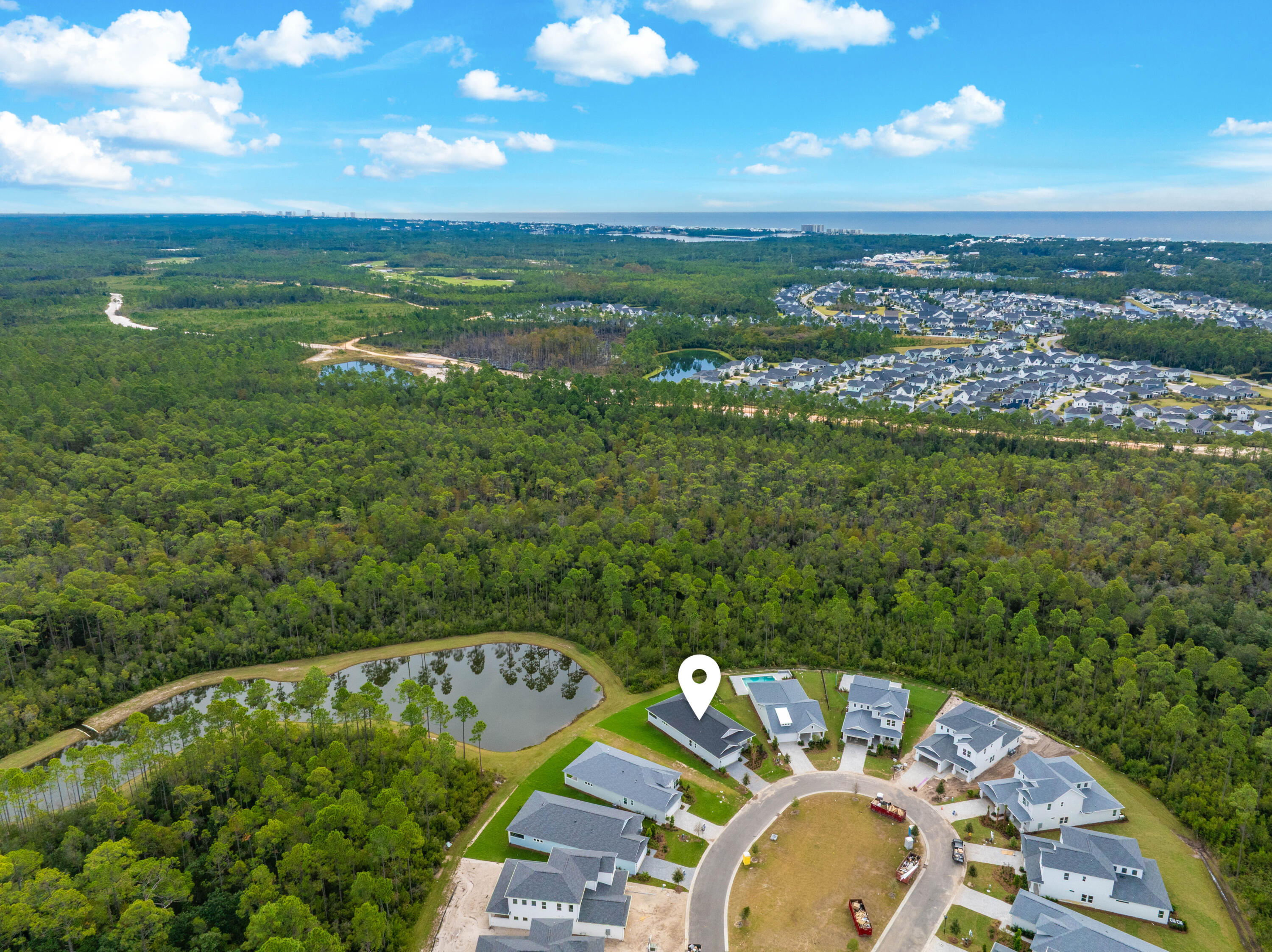 169 Orman Ct Inlet Beach Inlet Beach, FL 32461 - Photo 2 of 23 a view of a city from a lake view