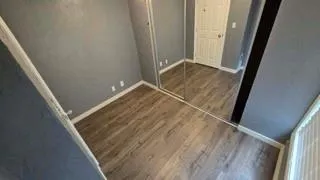 a view of wooden floor