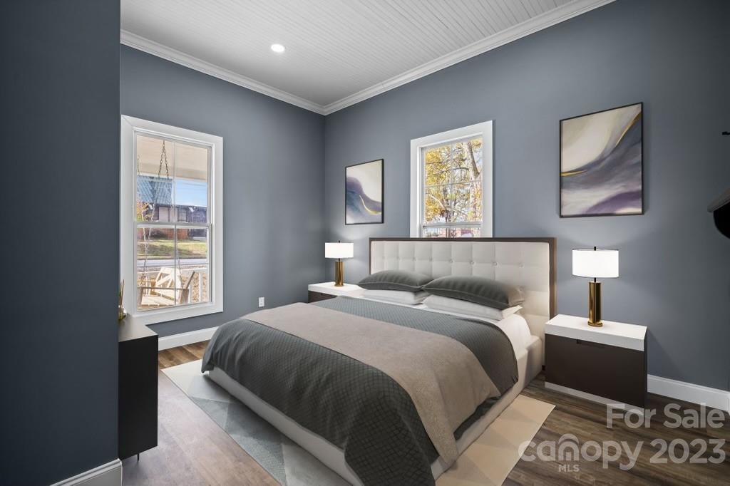 403 2nd Street Southeast Conover, NC 28613 - Photo 20 of 35 a bedroom with a bed and a window