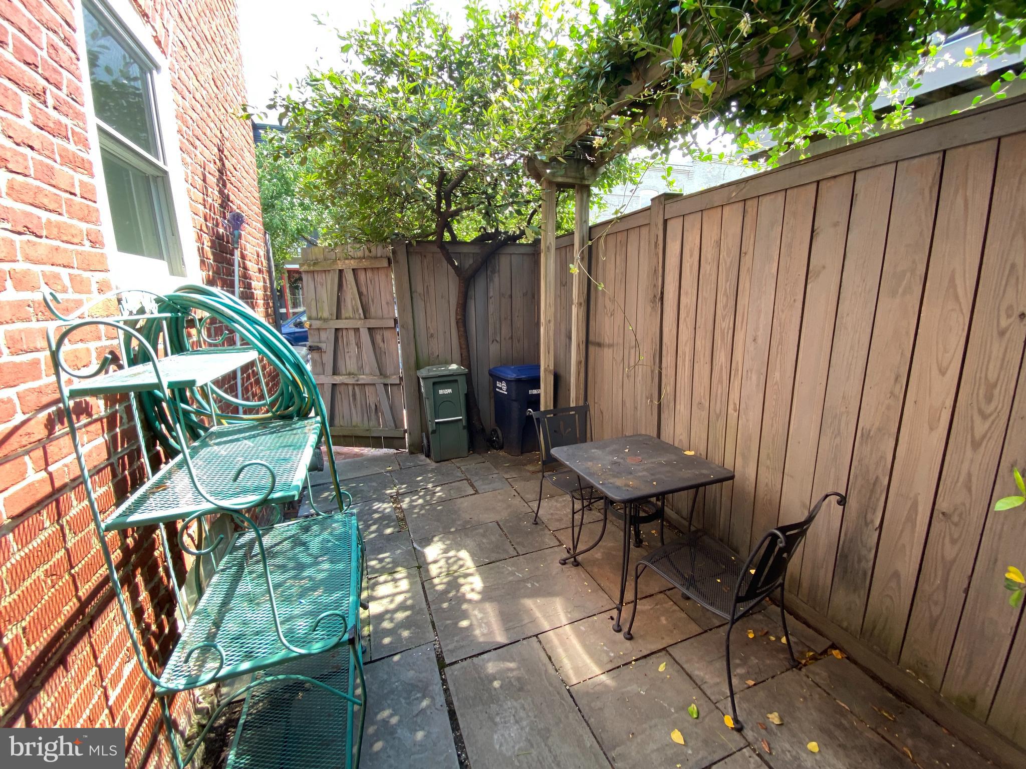 600 Acker Place Northeast Washington, DC 20002 - Photo 16 of 17 a view of a chairs in patio