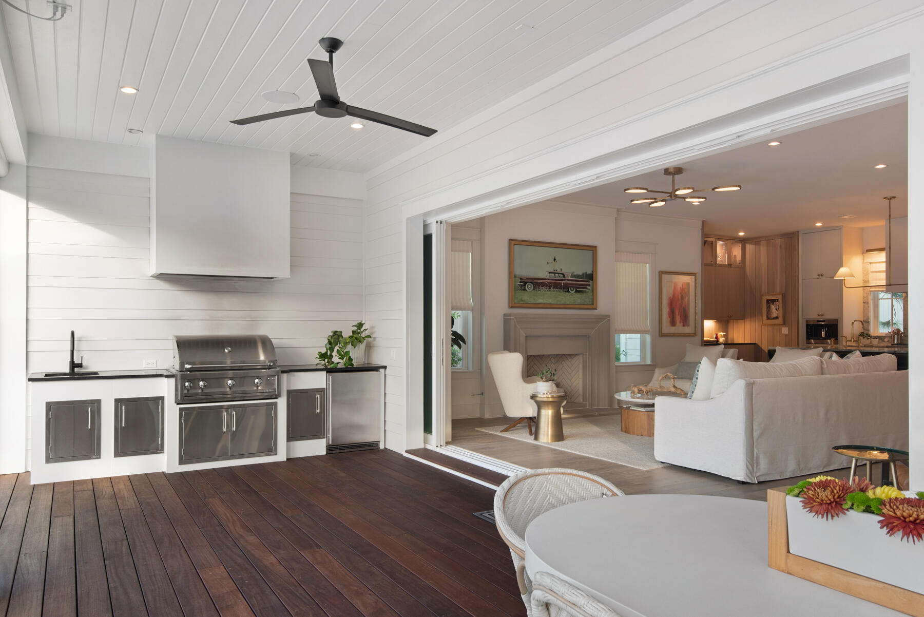 576 Cannonball Lane Watersound, FL 32461 - Photo 19 of 90 a living room with furniture and kitchen