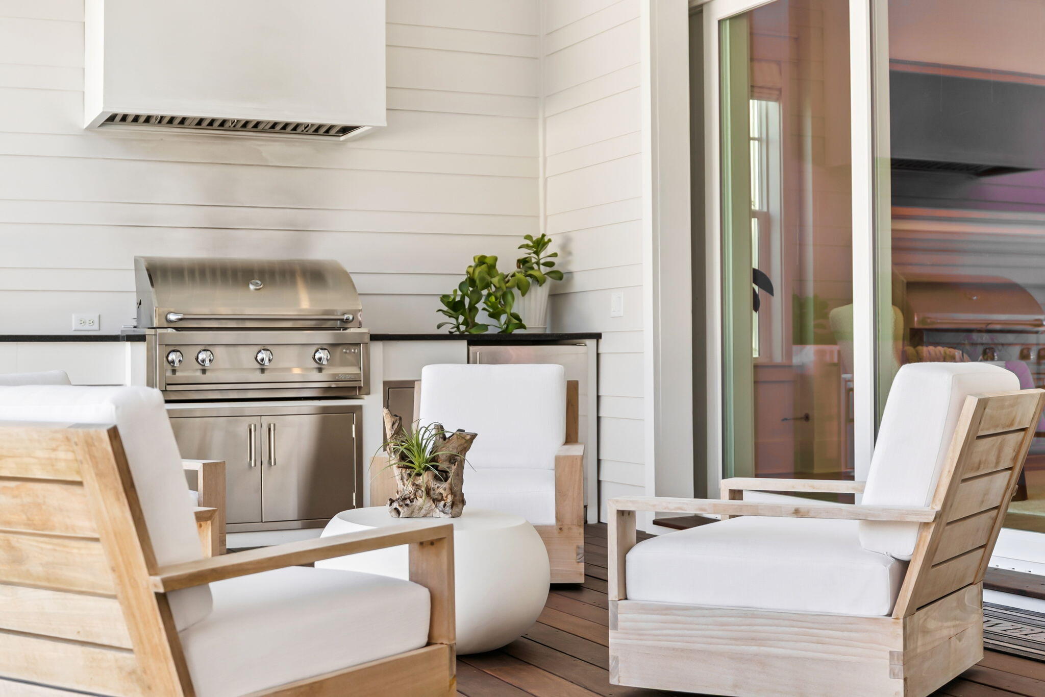 576 Cannonball Lane Watersound, FL 32461 - Photo 20 of 90 a living room with furniture and a fireplace
