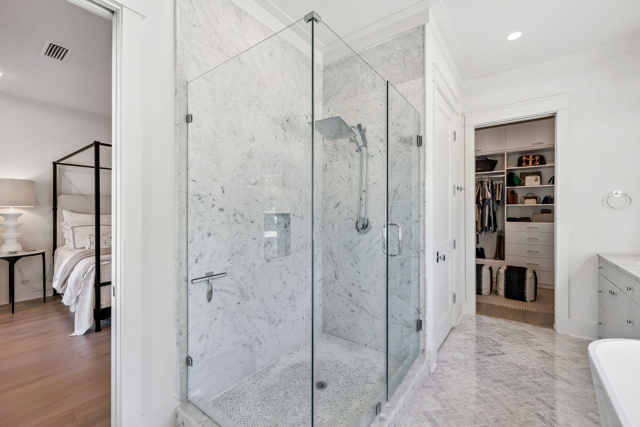 576 Cannonball Lane Watersound, FL 32461 - Photo 40 of 90 a bathroom with a shower