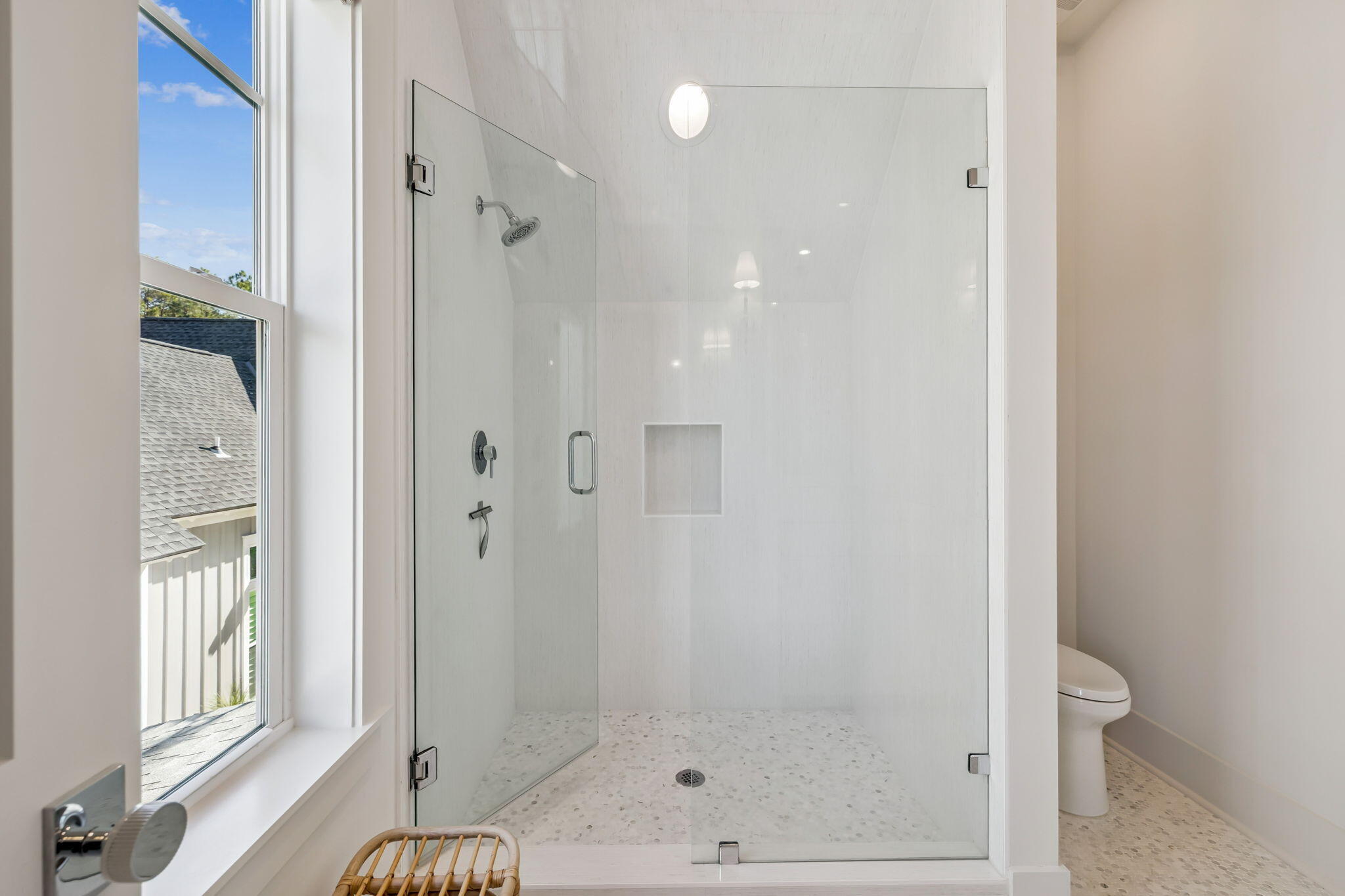 576 Cannonball Lane Watersound, FL 32461 - Photo 48 of 90 a bathroom with a shower and toilet