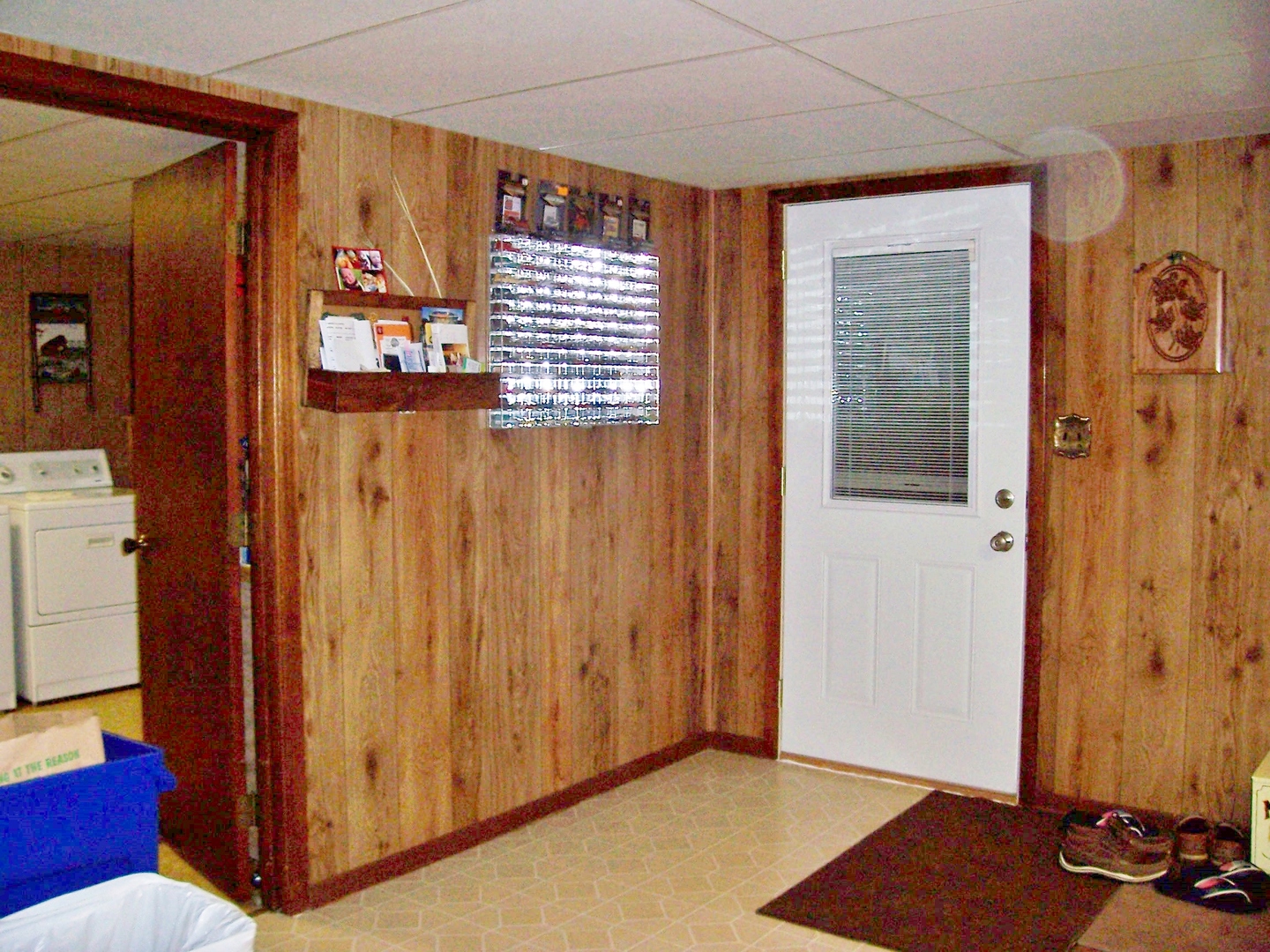 411 Lemont Street Lemont, IL 60439 - Photo 31 of 31 a view of a hallway with wooden floor and door