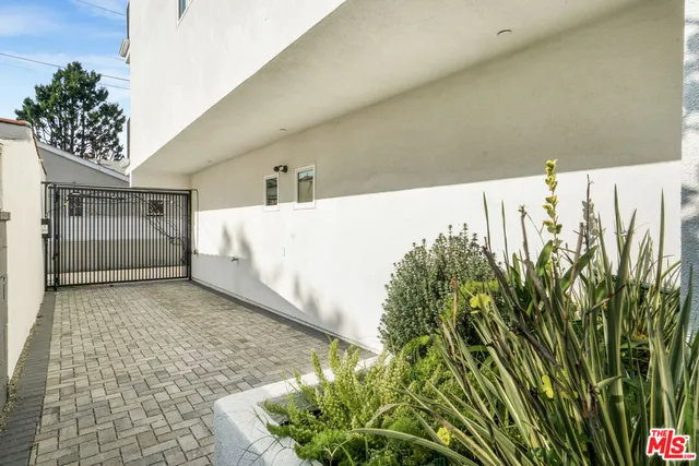 a white bath tub sitting in a bathroom