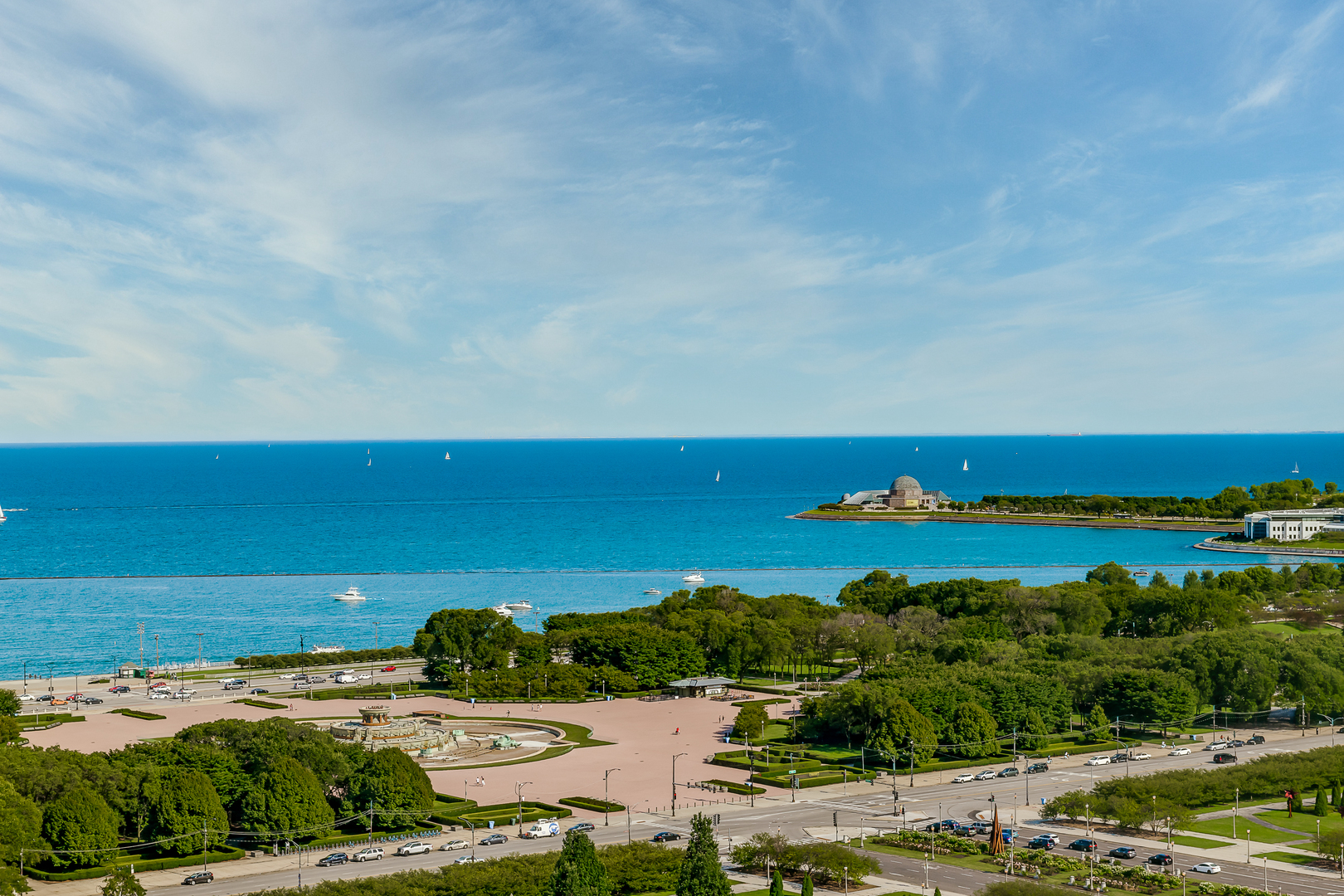 310 South Michigan Avenue, Unit 1900 Chicago, IL 60604 - Photo 25 of 29 an aerial view of ocean and residential houses with outdoor space