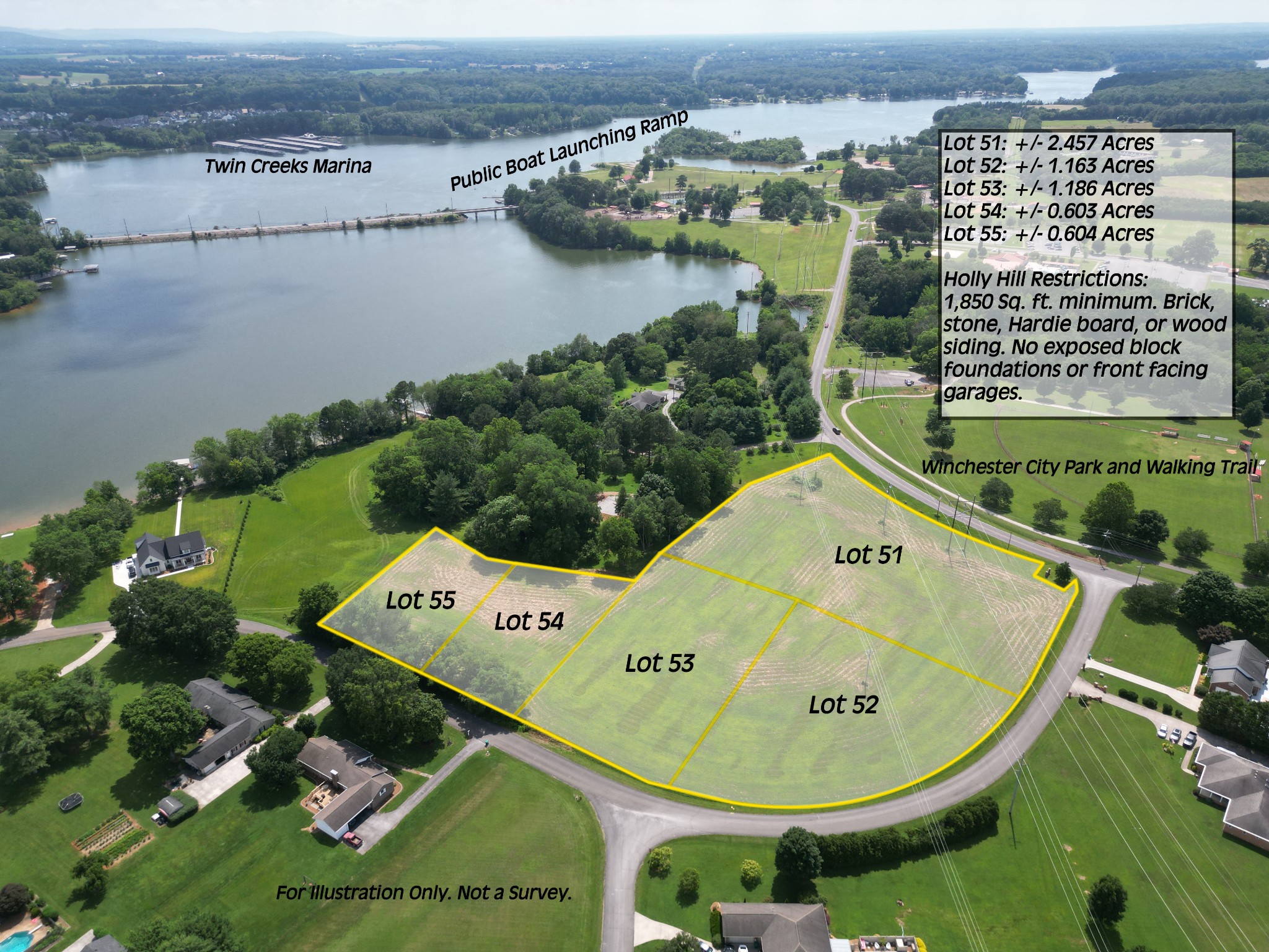 an aerial view of a residential houses with outdoor space and swimming pool