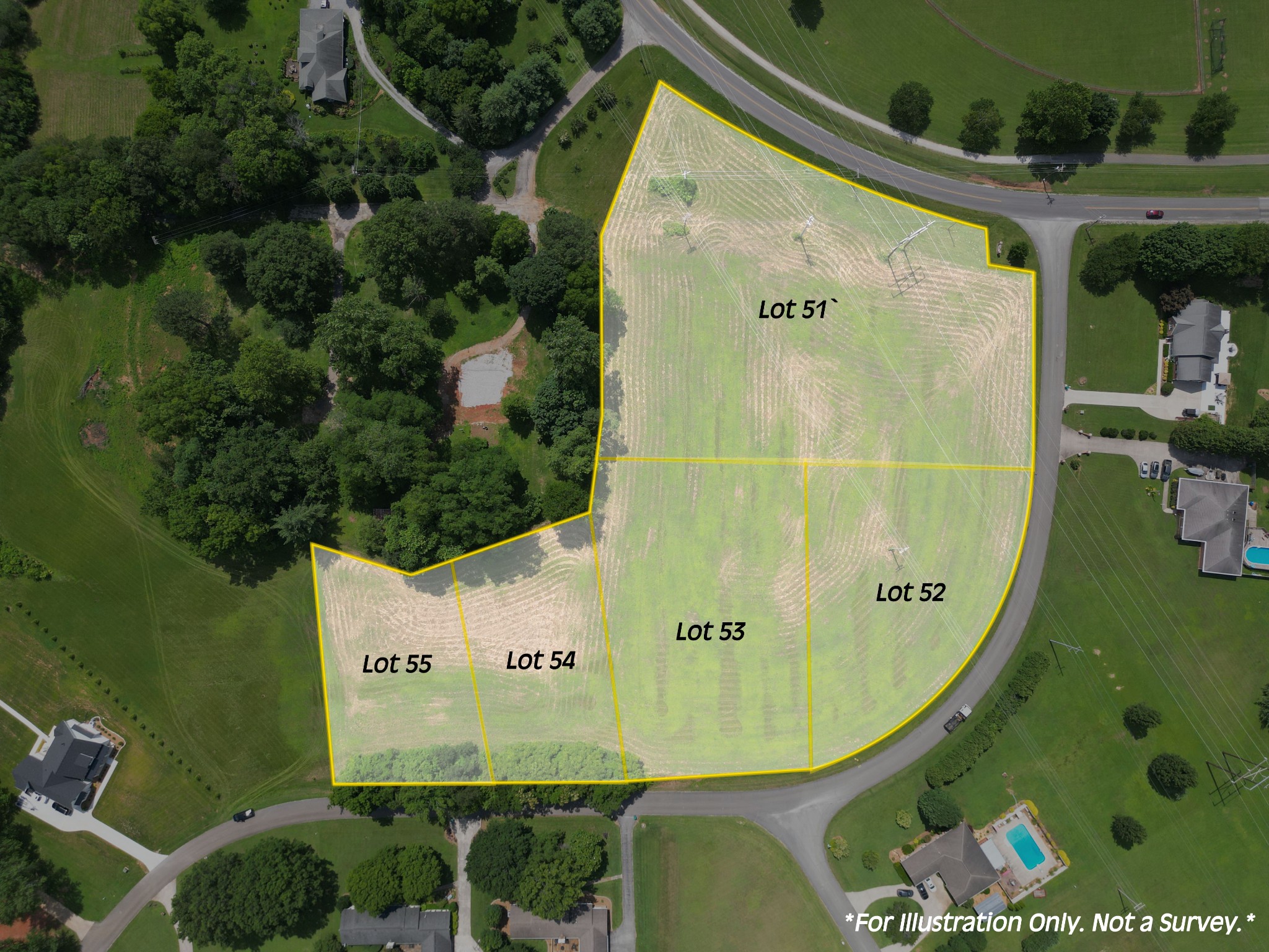 0 Lakeview Way Winchester, TN 37398 - Photo 3 of 17 an aerial view of a swimming pool