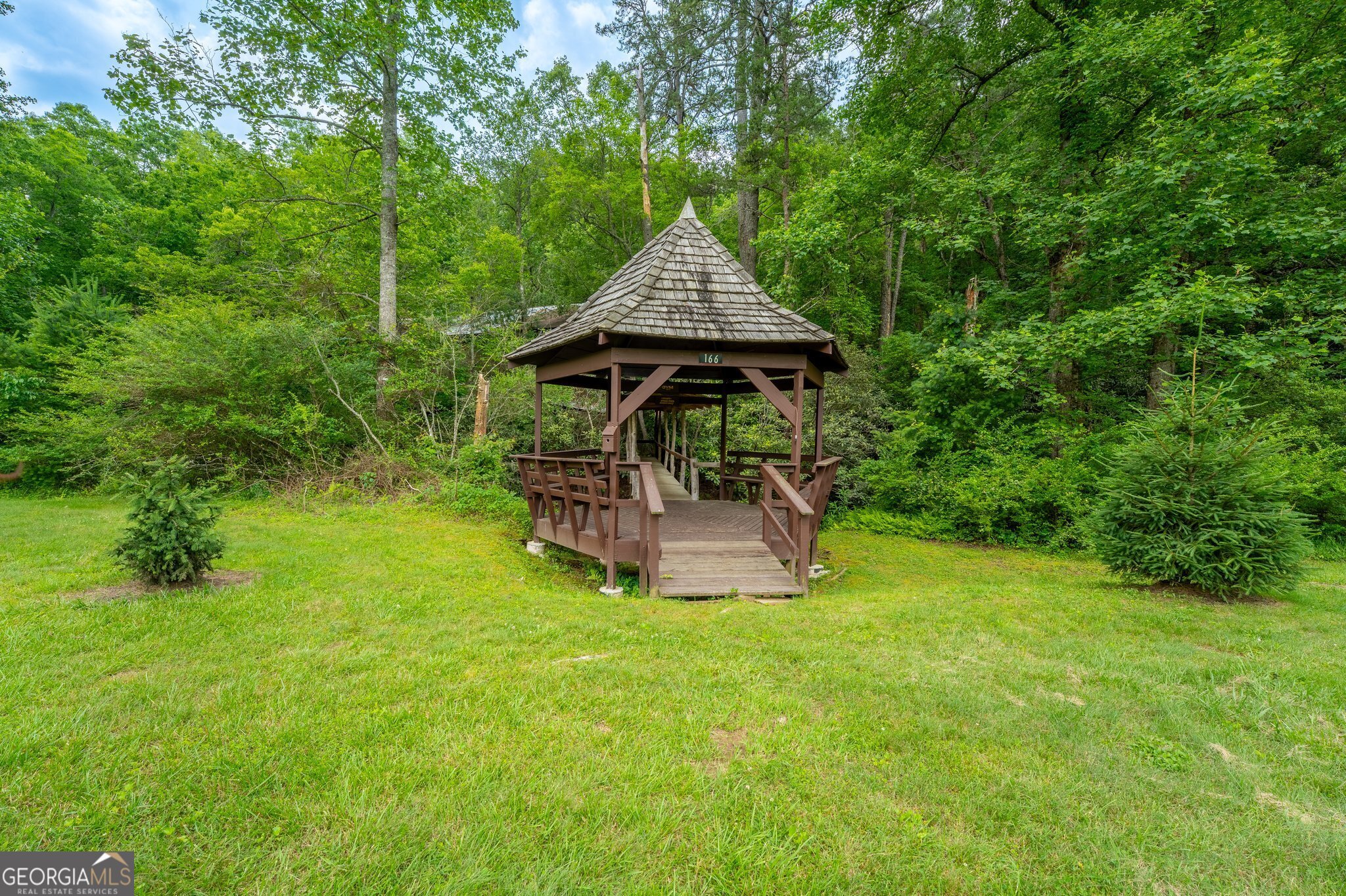 0 Grizzly Ridge Road Lakemont, GA 30552 - Photo 48 of 75 a garden view with a seating space