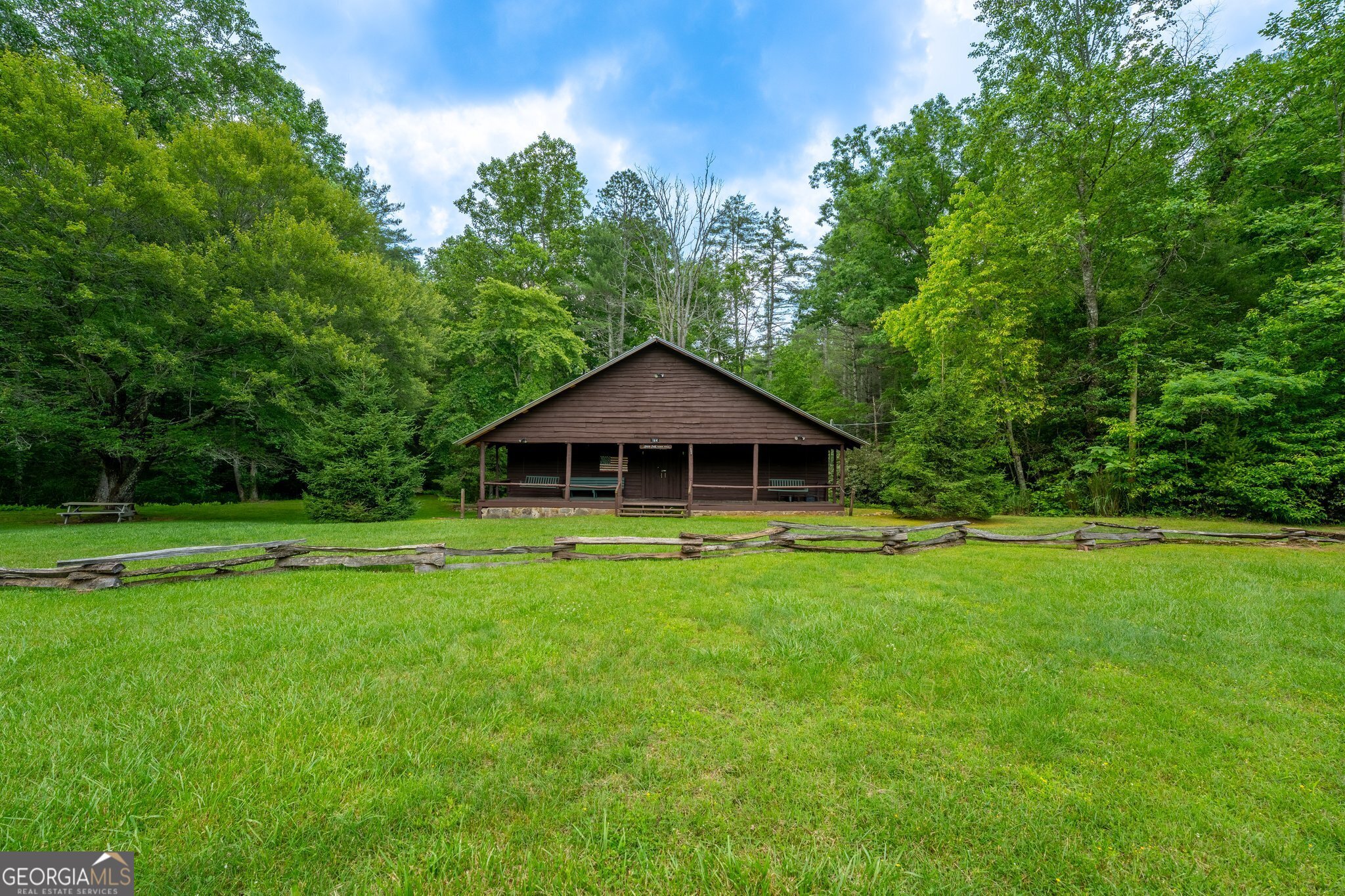 0 Grizzly Ridge Road Lakemont, GA 30552 - Photo 55 of 75 a front view of a house with yard and green space