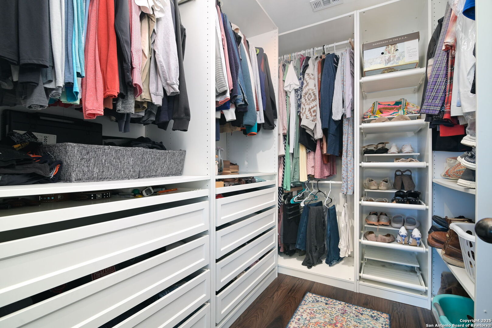3796 Pebble Beach Cibolo, TX 78108 - Photo 15 of 21 a view of walk in closet with clothes and shoes