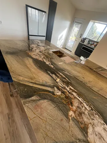 a view of outdoor space with seating area