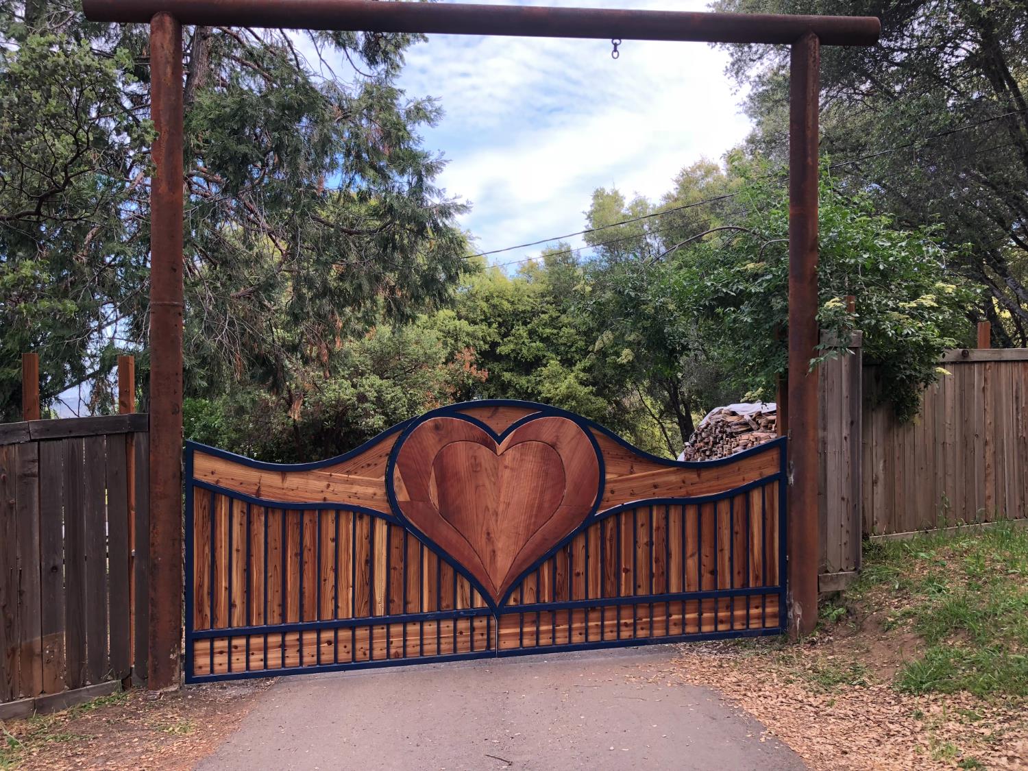 51571 Coyote Ridge Road Oakhurst, CA 93644 - Photo 2 of 81 Gated entrance to property