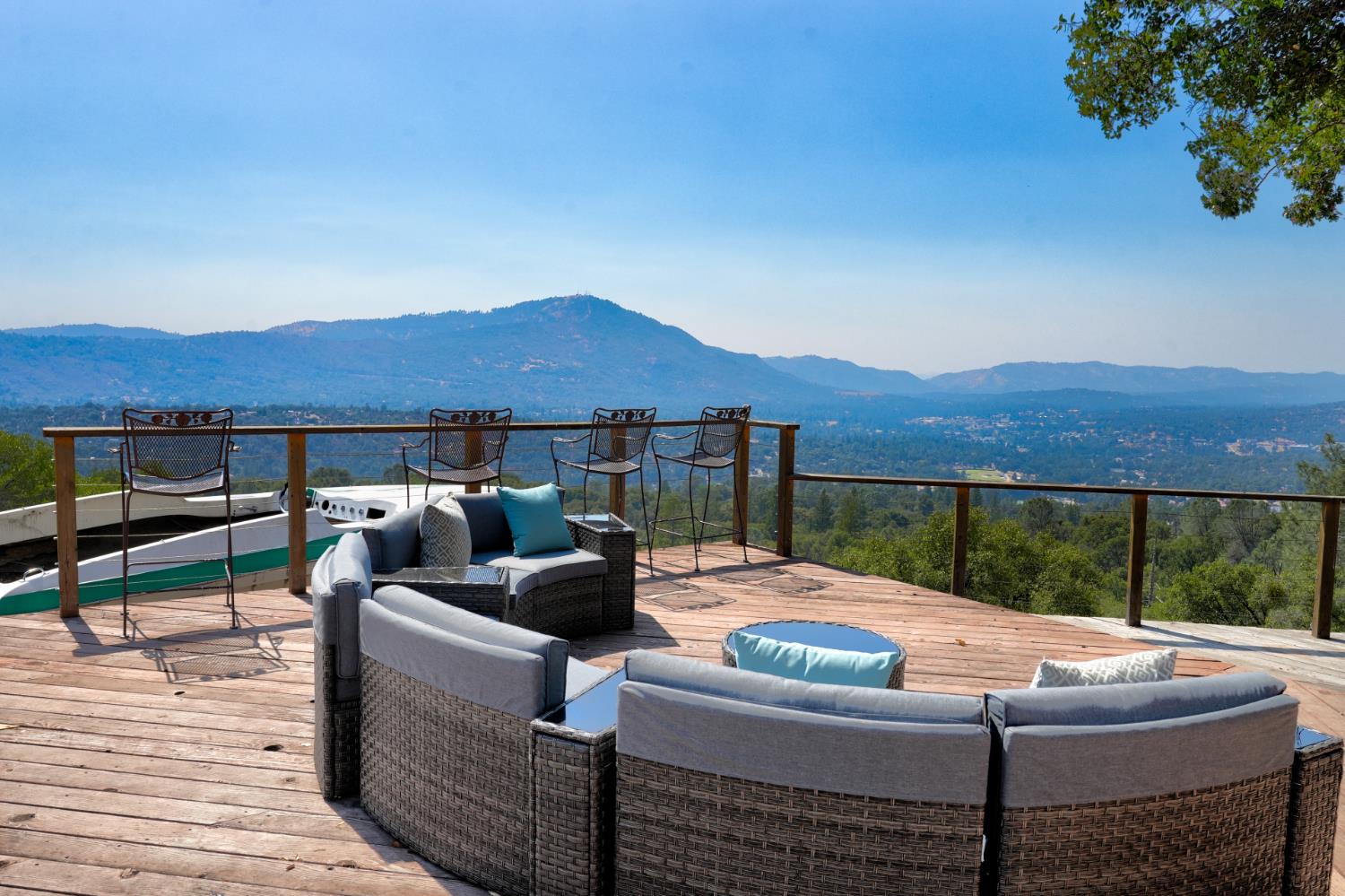 51571 Coyote Ridge Road Oakhurst, CA 93644 - Photo 27 of 81 unbeatable view from main house deck