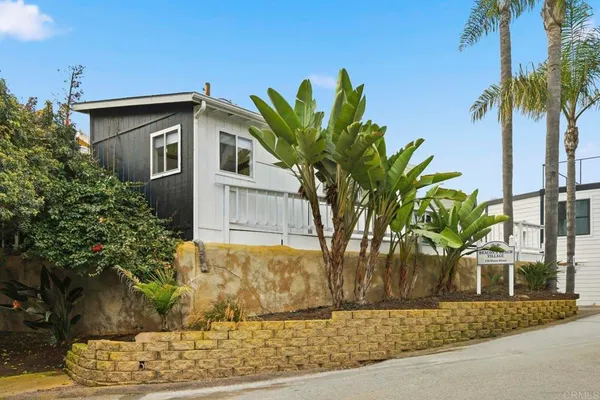 a view of a house with a patio