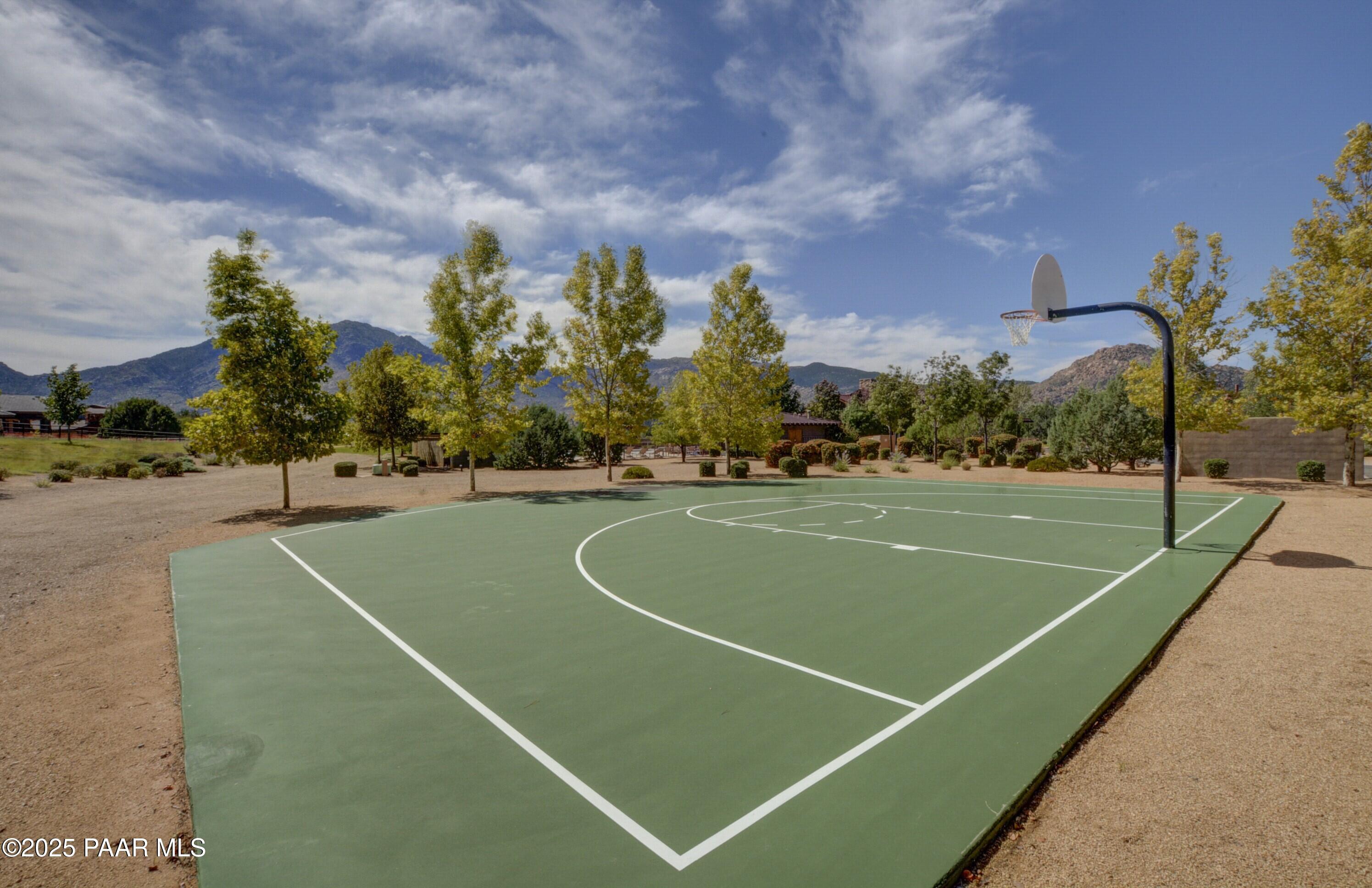 9309 North Callahan Road Prescott, AZ 86305 - Photo 37 of 55 a view of a tennis court