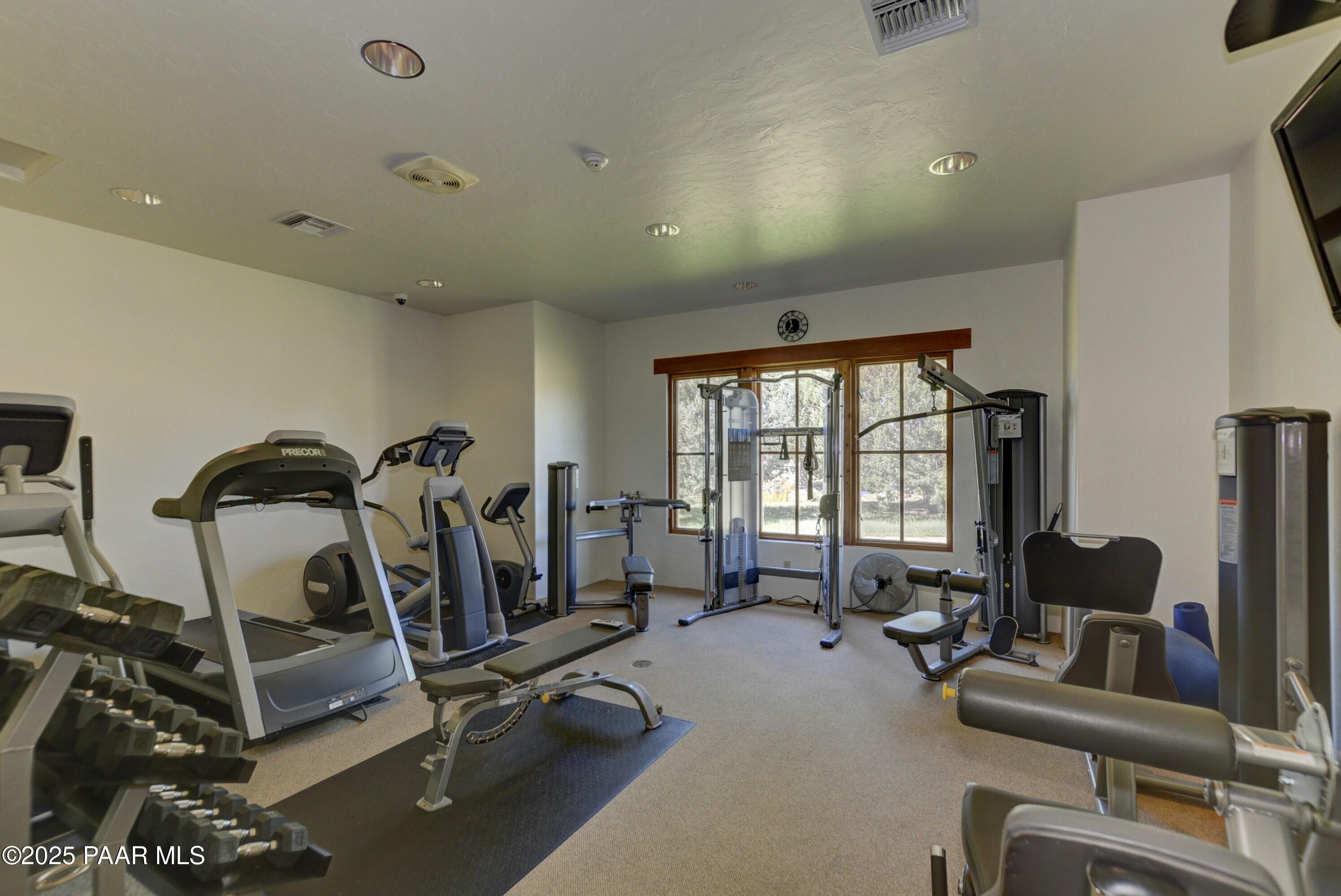 9309 North Callahan Road Prescott, AZ 86305 - Photo 38 of 55 a view of a room with gym equipment