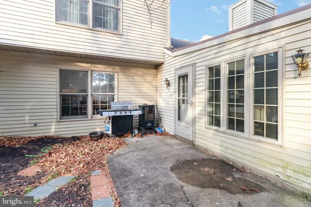 a view of a house with a patio