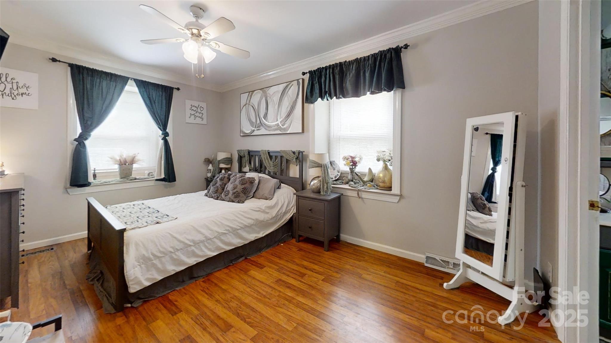 3816 Redman Road Shelby, NC 28150 - Photo 17 of 39 a bedroom with a bed and a window