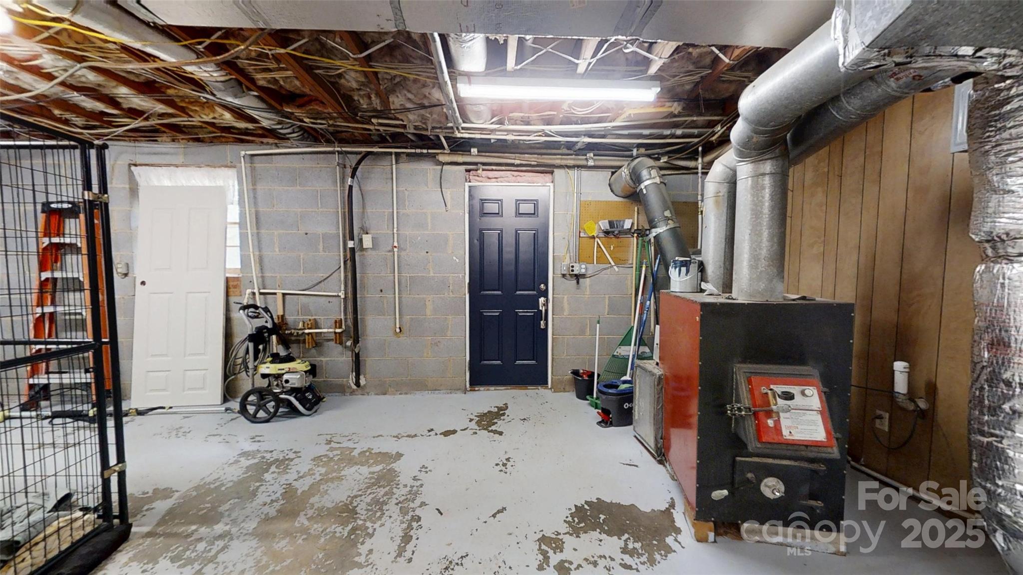 3816 Redman Road Shelby, NC 28150 - Photo 25 of 39 a view of a hallway with wooden walls